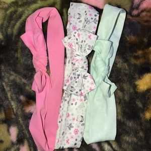 3 New Born head band set!